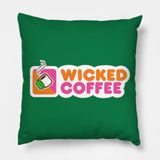 Wicked Coffee | Wicked the Musical | Wicked the Movie Pillow