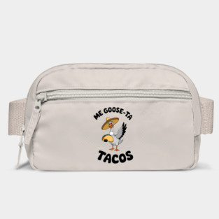 Me Goos-ta Tacos Funny Taco Lover Mexican Food Pun Bag