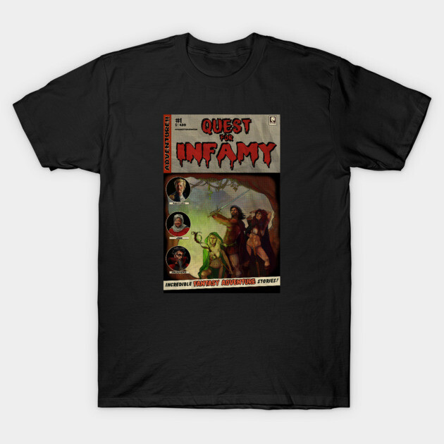 QFI - EC Comics Inspired T-Shirt by Infamous_Quests