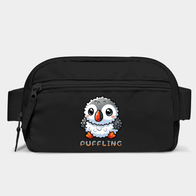 Puffling, what a baby Puffin is called, cute fluffy design by Luxinda