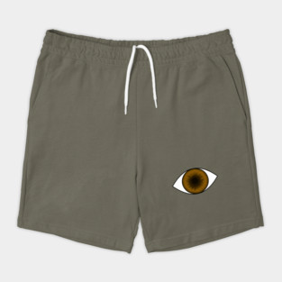 Eyeball Round Brown Shorts