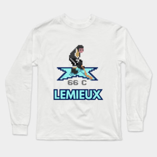 Mario Lemieux Pittsburgh Penguins Vintage NHL 94 Character Long Sleeve T-Shirt