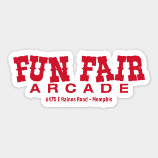 Fun Fair Arcade Sticker