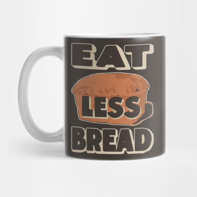 Eat Less Bread - Historical WWI Conservation Poster by TuncGK