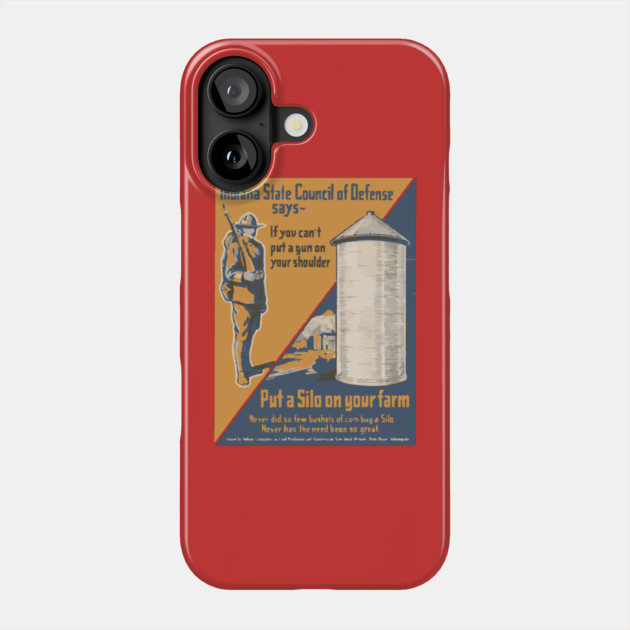 Army Propaganda Poster - World War I Phone Case by TuncGK