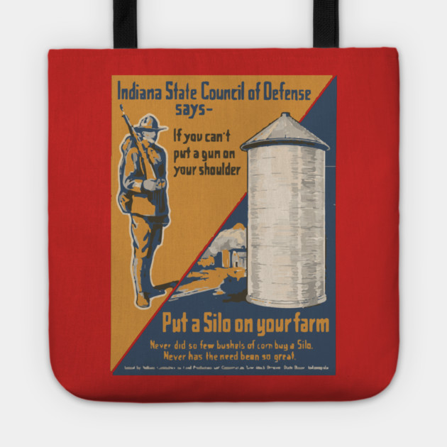 Army Propaganda Poster - World War I Tote by TuncGK