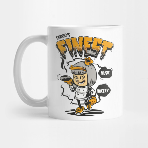 Granny's Finest - Cute Music & Bakery Art by Urbanprint