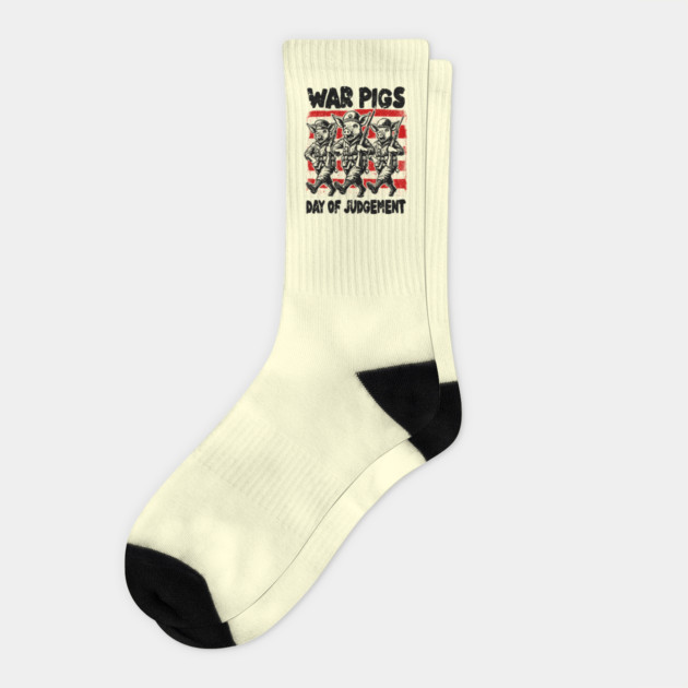 WAR PIGS Socks by artslaves