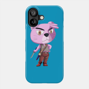 THE PINK CATVENTURER Phone Case