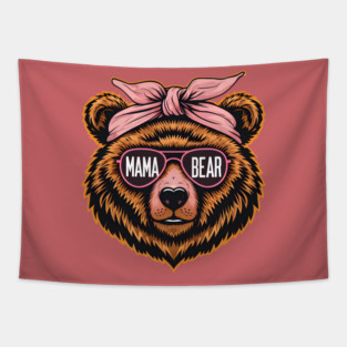 Mama Bear Tapestry