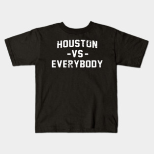 Houston Vs Everybody Vintage Distressed Kids T-Shirt