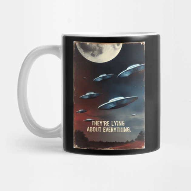 New Jersey Drones UFO by QuirkyQuest Creations