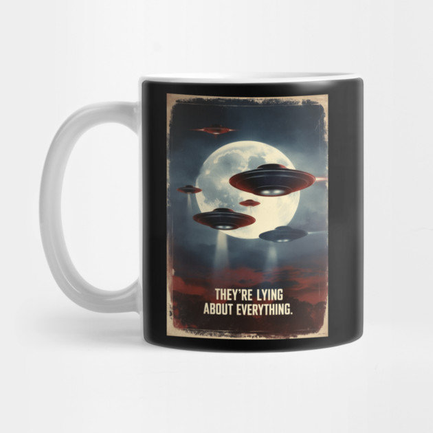 New Jersey Drones UFO by QuirkyQuest Creations