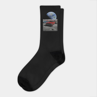 Cars on the Moon-2 Socks