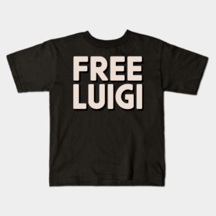 FREE-LUIGI Kids T-Shirt