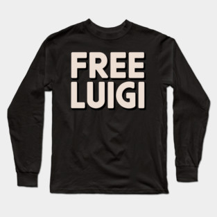 FREE-LUIGI Long Sleeve T-Shirt