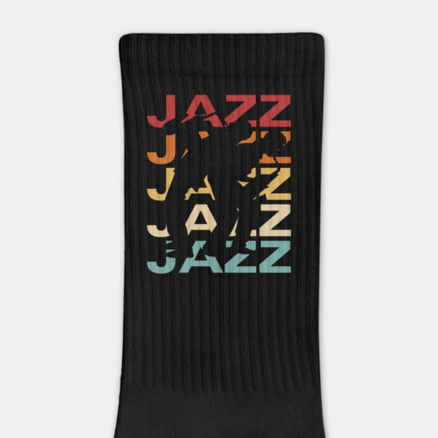 Jazz - Vintage Retro Sunset Typography - Jazz Lovers by TuncGK