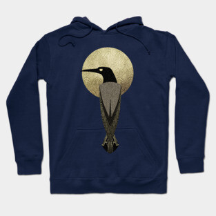 art deco crow Hoodie