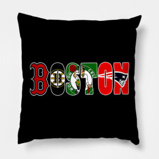 Official Boston Sport Teams Pillow