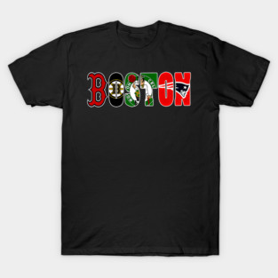 Official Boston Sport Teams T-Shirt