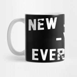 New Jersey Vs Everybody Vintage Distressed Mug