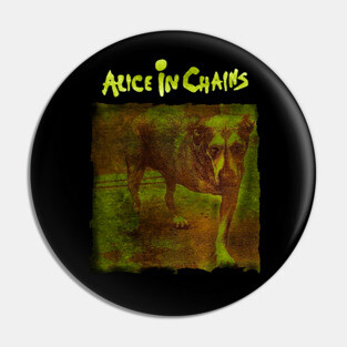 Alice In Chains Vintage Pin