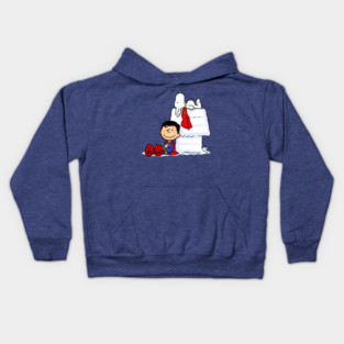 Relaxing with Krypto Kids Hoodie