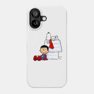 Relaxing with Krypto Phone Case