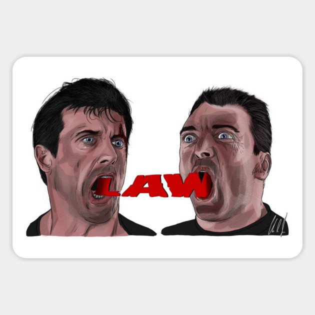 Judge Dredd: LAWdy & the Tramp Magnet by 51Deesigns