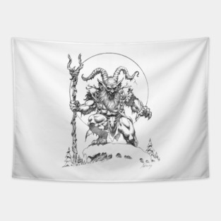 Krampus Tapestry