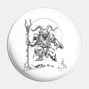 Krampus Pin
