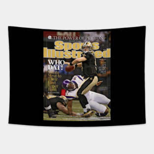 New Orleans Vs. Minnesota 2010 NFC Tapestry