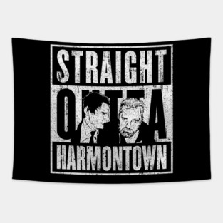 Straight Outta Harmontown Tapestry