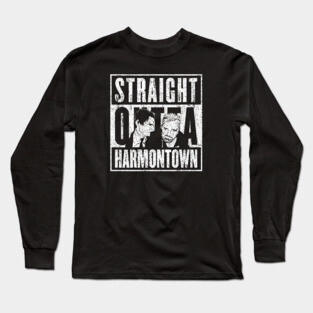Straight Outta Harmontown Long Sleeve T-Shirt