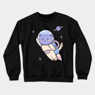 Astro-cat Crewneck Sweatshirt