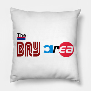The Bay Area - Transit style Pillow