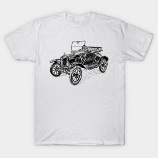 Vintage Ford Model T Car T-Shirt