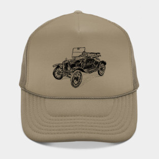 Vintage Ford Model T Car Hat