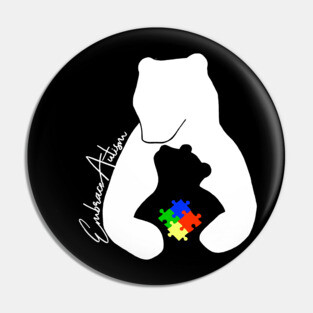 Embrace Autism Shirt - Autism Awareness Pin