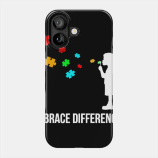 Embrace Differences Shirt - Support Autism Awareness Phone Case