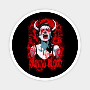 RAINING BLOOD Magnet