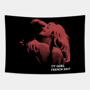 TV Girl Band Tapestry