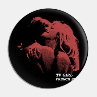 TV Girl Band Pin