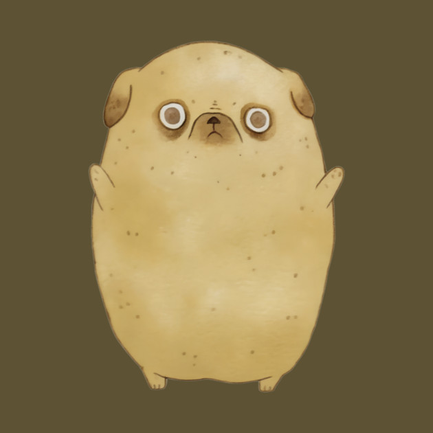 Pugtato Pug Potato by The WYLD Tribe