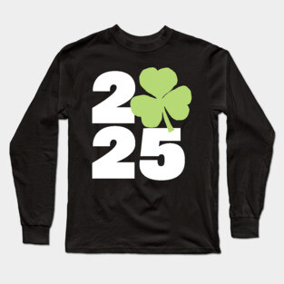 2025 St Patricks Day Long Sleeve T-Shirt