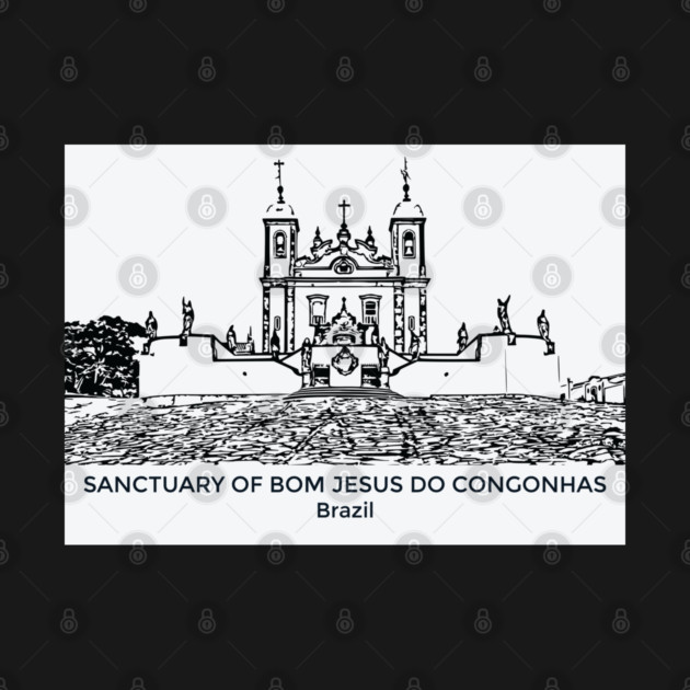 Sanctuary of Bom Jesus do Congonhas - Brazil by Lakeric