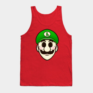 L for Luigi - Anonymous Mask Vendetta Tank Top