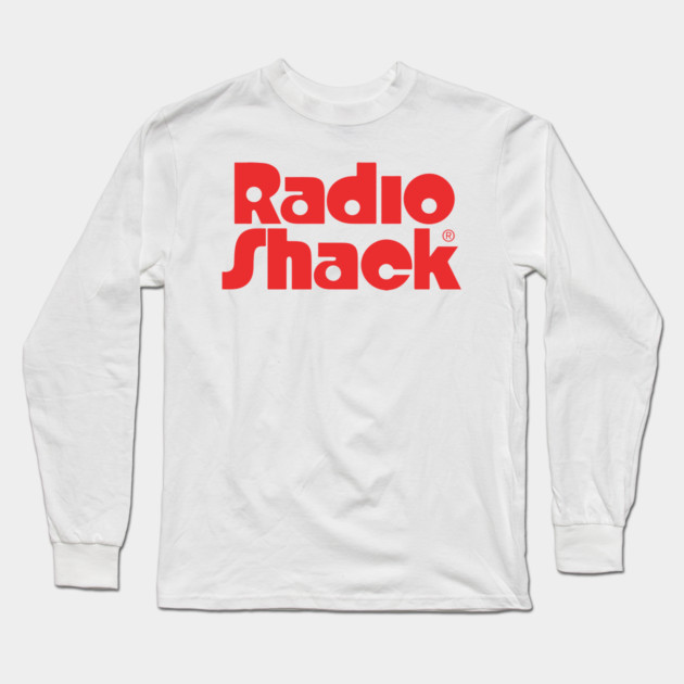 Retro Radio Shack Vintage Electronics Store Throwback Tee Long Sleeve T-Shirt by EpochApparel