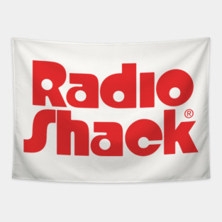 Retro Radio Shack Vintage Electronics Store Throwback Tee Tapestry