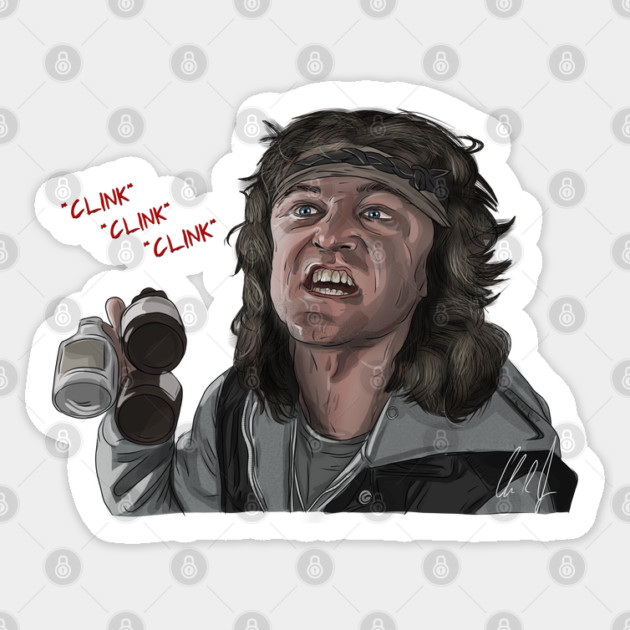 The Warriors: Luther Plays Bottles Sticker by 51Deesigns